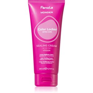 Fanola Wonder Color Locker Extra Care Sealing Cream simító hajkrém festett hajra 200 ml