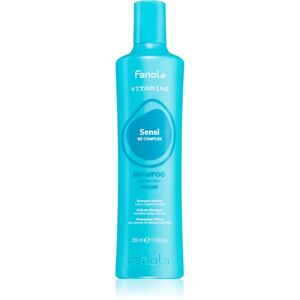 Fanola Vitamins Sensi Delicate Shampoo finom állagú tisztító sampon nyugtató hatással 350 ml