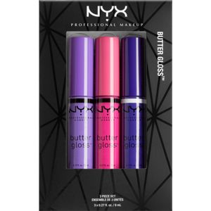 NYX Professional Makeup Butter Gloss kozmetika szett I. hölgyeknek