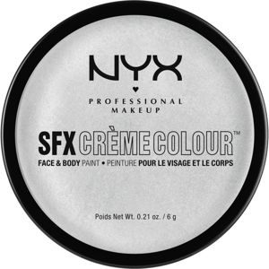 NYX Professional Makeup SFX Creme Colour™ make-up arcra és testre árnyalat 12 Silver 6 g
