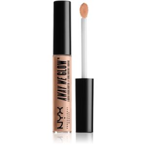 NYX Professional Makeup Away We Glow folyékony bőrélénkítő árnyalat 09 Moonbeam 6,8 ml