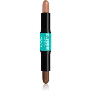 NYX Professional Makeup Wonder Stick Dual Face Lift dupla végű kontur ceruza árnyalat 04 Medium 2x4 g