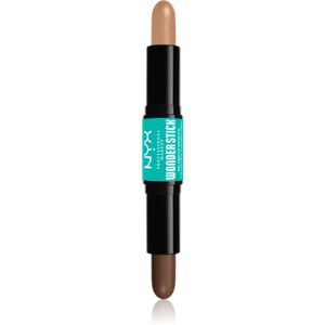 NYX Professional Makeup Wonder Stick Dual Face Lift dupla végű kontur ceruza árnyalat 05 Medium Tan 2x4 g