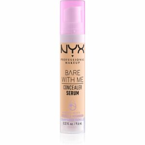 NYX Professional Makeup Bare With Me Concealer Serum hidratáló korrektor 2 az 1-ben árnyalat 04 Beige 9,6 ml