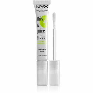 NYX Professional Makeup This Is Juice Gloss hidratáló ajakfény árnyalat 01 - Coconut Chill 10 ml