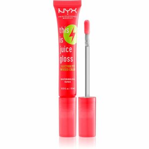 NYX Professional Makeup This Is Juice Gloss hidratáló ajakfény árnyalat 02 - Watermelon Sugar 10 ml