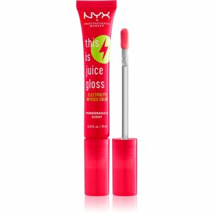 NYX Professional Makeup This Is Juice Gloss hidratáló ajakfény árnyalat 05 - Pomegranate Clout 10 ml