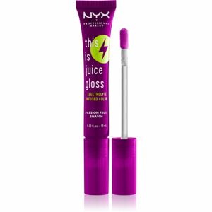 NYX Professional Makeup This Is Juice Gloss hidratáló ajakfény árnyalat 06 - Passion Fruit Snatch 10 ml