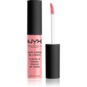 NYX Professional Makeup Soft Matte Lip Cream matt folyékony állagú ajakrúzs árnyalat 03 Tokyo 8 ml