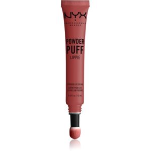 NYX Professional Makeup Powder Puff Lippie matt ajakrúzs párnázott applikátorral árnyalat 08 Best Buds 12 ml