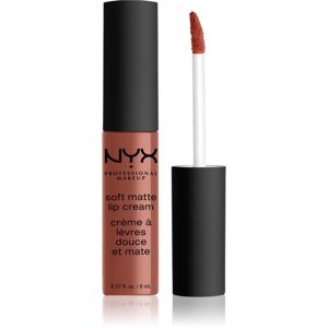 NYX Professional Makeup Soft Matte Lip Cream matt folyékony állagú ajakrúzs árnyalat 58 San Francisco 8 ml