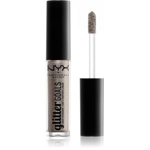 NYX Professional Makeup Glitter Goals Folyékony csillámos szemhéjfesték árnyalat 04 Oui Out 3.4 g