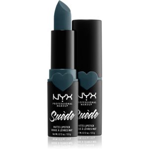 NYX Professional Makeup Suede Matte Lipstick mattító rúzs árnyalat 22 Ace 3.5 g
