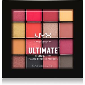 NYX Professional Makeup Ultimate Shadow Palette szemhéjfesték paletta árnyalat Phoenix 16 x 0.83 g