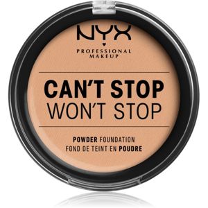 NYX Professional Makeup Can't Stop Won't Stop Powder Foundation púderes make-up árnyalat 7 Natural 10,7 g