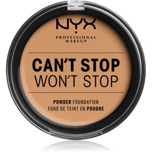 NYX Professional Makeup Can't Stop Won't Stop Powder Foundation púderes make-up árnyalat 7.5 - Soft Beige 10.7 g