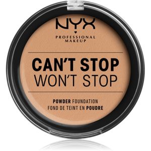 NYX Professional Makeup Can't Stop Won't Stop púderes make-up árnyalat 9 - Medium Olive 10,7 g
