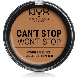 NYX Professional Makeup Can't Stop Won't Stop púderes make-up árnyalat 12.7 Neutral Tan 10,7 g