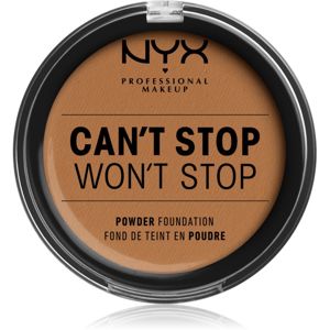 NYX Professional Makeup Can't Stop Won't Stop púderes make-up árnyalat 15.9 Warm Honey 10,7 g