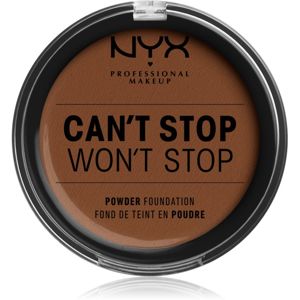 NYX Professional Makeup Can't Stop Won't Stop púderes make-up árnyalat 19 - Mocha 10,7 g
