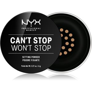 NYX Professional Makeup Can't Stop Won't Stop porpúder árnyalat 03 Medium 6 g