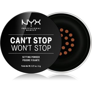 NYX Professional Makeup Can't Stop Won't Stop porpúder árnyalat 04 Medium-deep 6 g