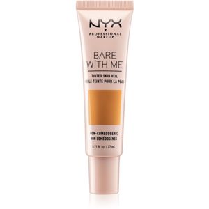 NYX Professional Makeup Bare With Me Tinted Skin Veil könnyű make-up árnyalat 08 Nutmeg Sienna 27 ml