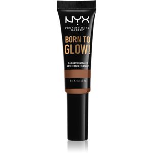 NYX Professional Makeup Born To Glow élénkítő korrektor árnyalat Warm Caramel 5,3 ml