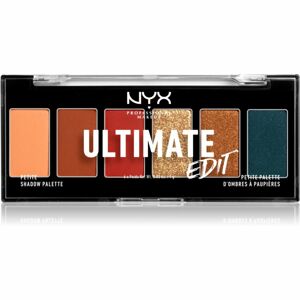NYX Professional Makeup Ultimate Edit Petite Shadow szemhéjfesték paletta árnyalat 05 Escape Artist 6x1.2 g