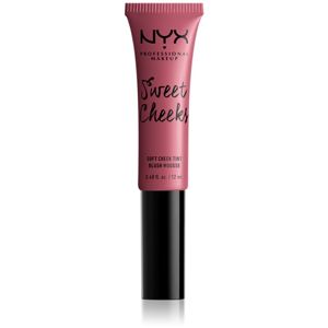 NYX Professional Makeup Sweet Cheeks Soft Cheek Tint krémes arcpirosító árnyalat 02 - Baby Doll 12 ml