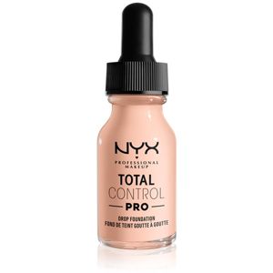 NYX Professional Makeup Total Control Pro Drop Foundation make-up árnyalat 1.3 - Light Porcelain 13 ml