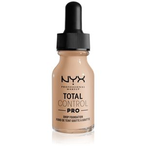 NYX Professional Makeup Total Control Pro Drop Foundation make-up árnyalat 02 - Alabaster 13 ml