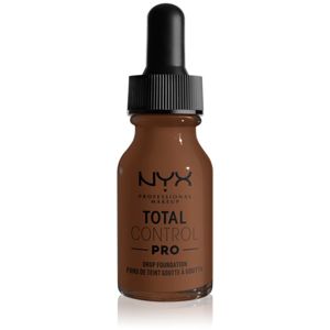 NYX Professional Makeup Total Control Pro Drop Foundation make-up árnyalat 20 - Deep Rich 13 ml