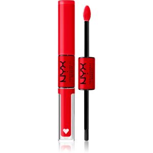 NYX Professional Makeup Shine Loud High Shine Lip Color folyékony rúzs magasfényű árnyalat 17 - Rebel In Red 6,5 ml