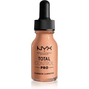 NYX Professional Makeup Total Control Pro Illuminator folyékony bőrélénkítő árnyalat 01 - Cool 13 ml