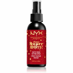 NYX Professional Makeup Gimme SuperStars! Matte Setting Spray make-up fixáló spray árnyalat 01 - Matte 60 ml