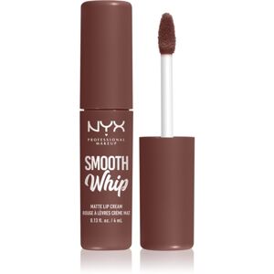 NYX Professional Makeup Smooth Whip Matte Lip Cream bársonyos rúzs kisimító hatással árnyalat 17 Thread Count 4 ml