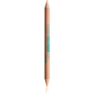 NYX Professional Makeup Wonder Pencil kétoldalas szemceruza árnyalat 02 Medium 2x0,7 g