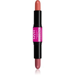 NYX Professional Makeup Wonder Stick Cream Blush dupla végű kontur ceruza árnyalat 02 Honey Orange N Rose 2x4 g