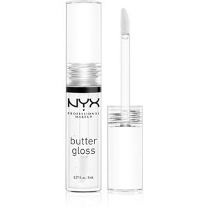 NYX Professional Makeup Butter Gloss ajakfény árnyalat 54 Sugar Glass 8 ml