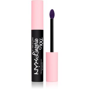NYX Professional Makeup Limited Edition Halloween 2022 Lip Lingerie XXL hosszantartó folyékony rúzs árnyalat 31 Naughty Noir 4 ml