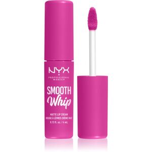 NYX Professional Makeup Smooth Whip Matte Lip Cream bársonyos rúzs kisimító hatással árnyalat 20 Pom Pom 4 ml