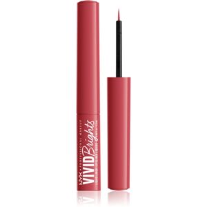 NYX Professional Makeup Vivid Brights szemhéjtus árnyalat 04 On Red 2 ml