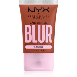 NYX Professional Makeup Bare With Me Blur Tint hidratáló alapozó árnyalat 17 Truffle 30 ml