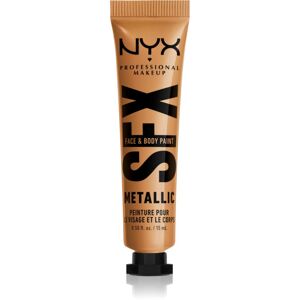 NYX Professional Makeup Limited Edition Halloween 2022 SFX Paints krémes szemhéjfesték arcra és testre árnyalat 05 Gold Dusk 15 ml