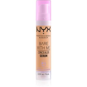 NYX Professional Makeup Bare With Me Concealer Serum hidratáló korrektor 2 az 1-ben árnyalat 5.5 Medium Golden 9,6 ml