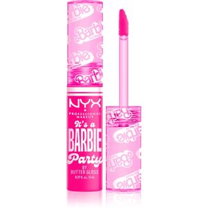 NYX Professional Makeup Barbie Butter Lip Gloss ajakfény árnyalat 01 It's a BARBIE PARTY! 8 ml