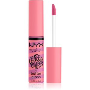 NYX Professional Makeup Butter Gloss Candy Swirl ajakfény árnyalat 02 Sprinkle 8 ml