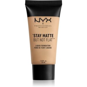 NYX Professional Makeup Stay Matte But Not Flat mattító folyékony alapozó árnyalat 02 Nude 35 ml