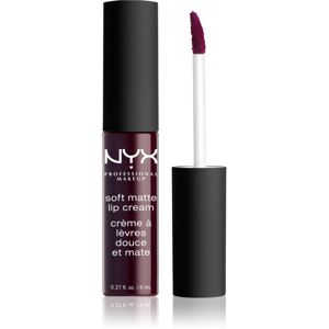 NYX Professional Makeup Soft Matte Lip Cream matt folyékony állagú ajakrúzs árnyalat 21 Transylvania 8 ml
